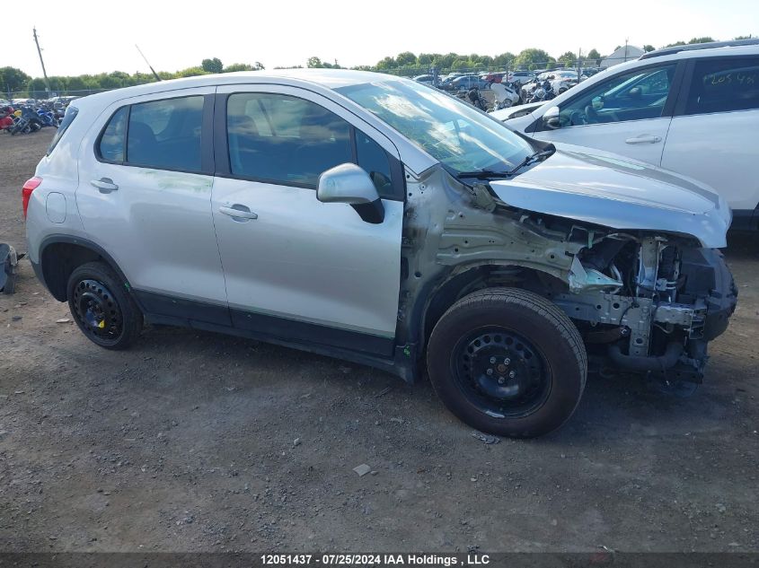 2014 Chevrolet Trax Ls VIN: 3GNCJKEBXEL172649 Lot: 12051437