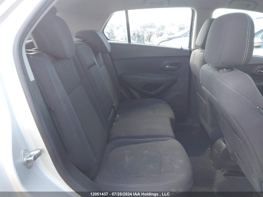 2014 Chevrolet Trax Ls VIN: 3GNCJKEBXEL172649 Lot: 12051437