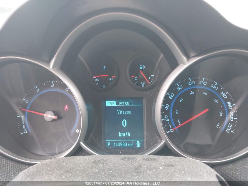 2014 Chevrolet Cruze VIN: 1G1PC5SBXE7336005 Lot: 12051447