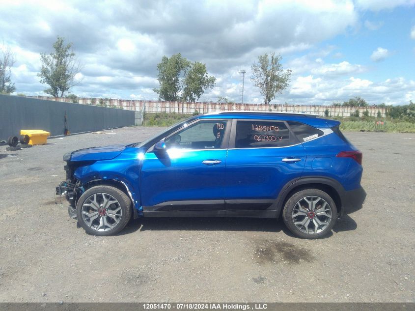 2021 Kia Seltos VIN: KNDETCA27M7062300 Lot: 12051470