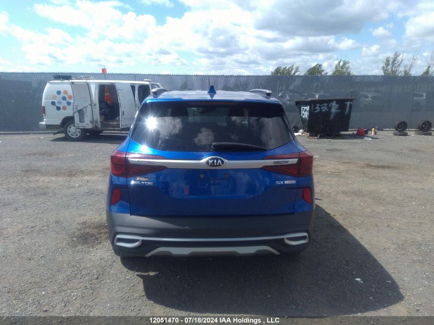 2021 Kia Seltos VIN: KNDETCA27M7062300 Lot: 12051470