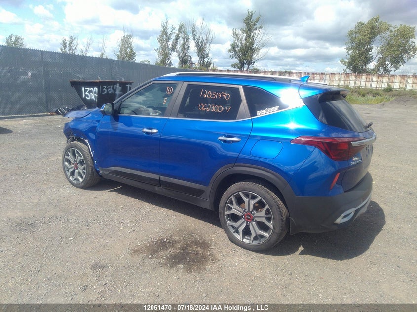 2021 Kia Seltos VIN: KNDETCA27M7062300 Lot: 12051470