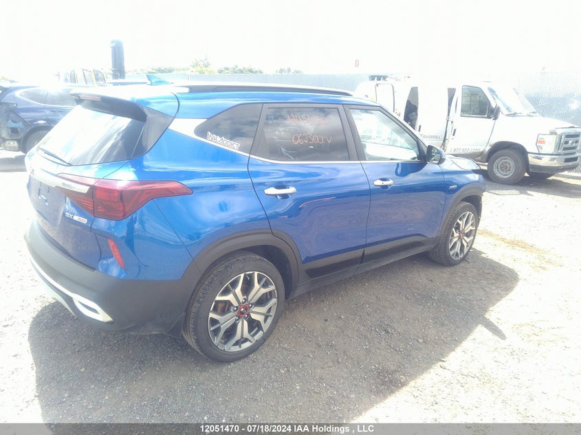 2021 Kia Seltos VIN: KNDETCA27M7062300 Lot: 12051470