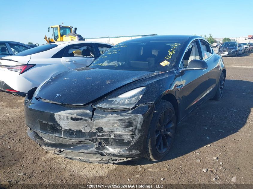 2019 Tesla Model 3 VIN: 5YJ3E1EB5KF260106 Lot: 12051471
