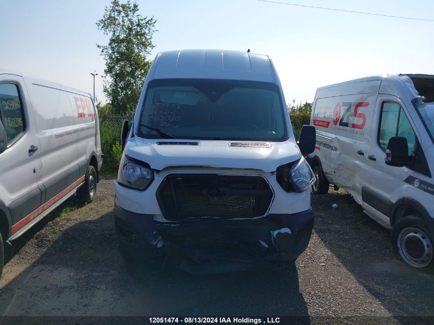 2022 Ford Transit T-250 VIN: 1FTBR1X86NKA80030 Lot: 12051474