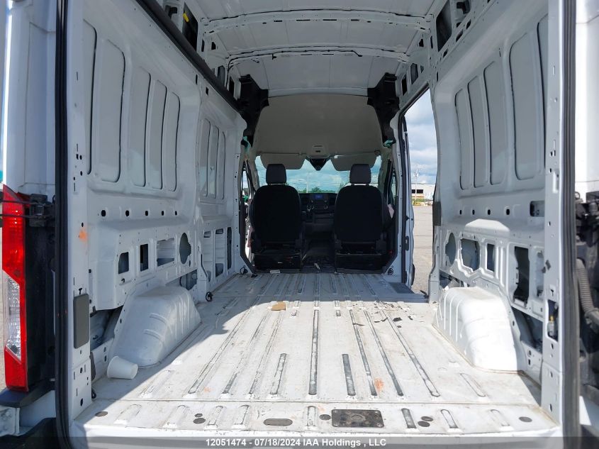 2022 Ford Transit T-250 VIN: 1FTBR1X86NKA80030 Lot: 12051474