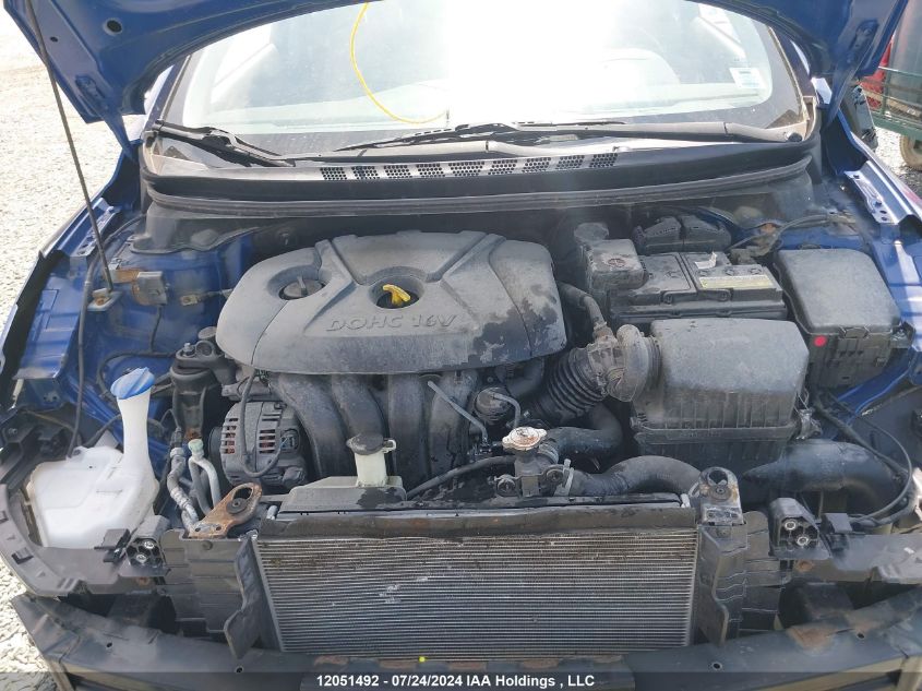 2016 Hyundai Elantra L+ VIN: 5NPDH4AE9GH713391 Lot: 12051492