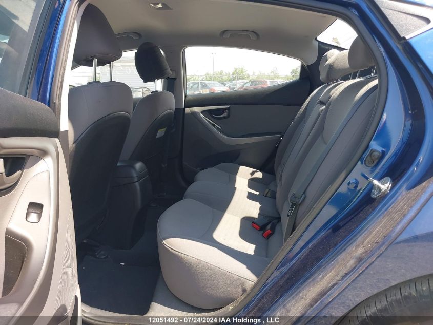 2016 Hyundai Elantra L+ VIN: 5NPDH4AE9GH713391 Lot: 12051492