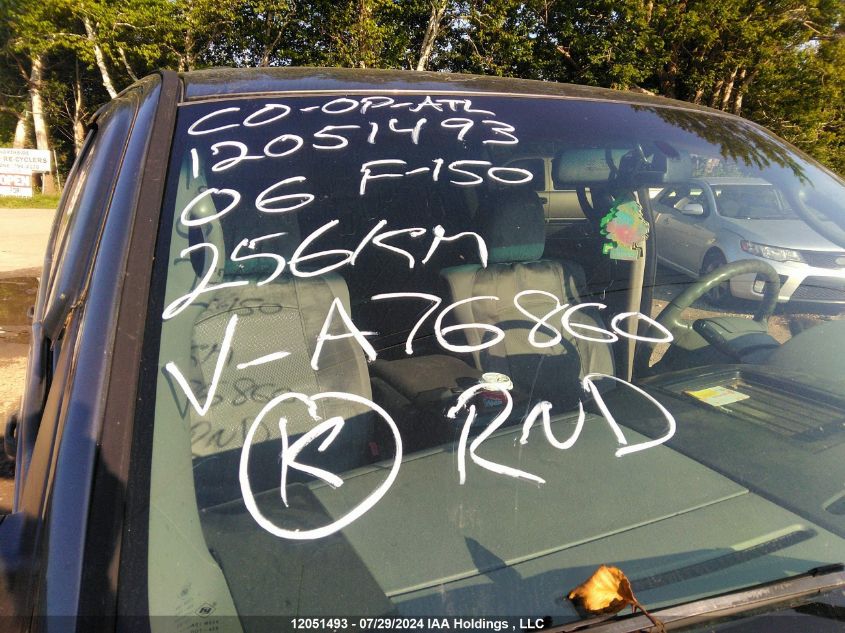 2006 Ford F-150 VIN: 1FTRW14WX6FA76860 Lot: 12051493