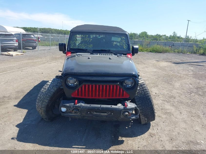 2019 Jeep Tj VIN: 1C4HJXFG2KW605358 Lot: 12051497