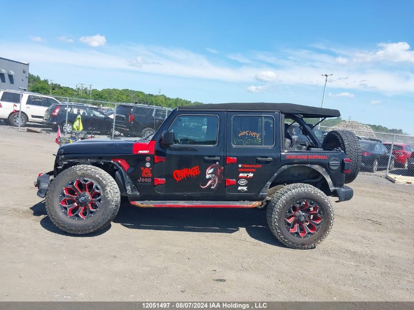 2019 Jeep Tj VIN: 1C4HJXFG2KW605358 Lot: 12051497