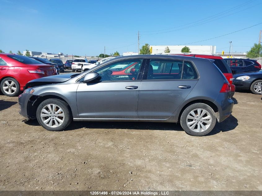 2017 Volkswagen Golf VIN: 3VW117AU9HM054382 Lot: 12051498