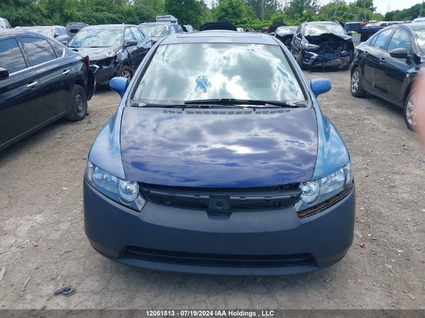 2008 Honda Civic Lx VIN: 2HGFA15518H007677 Lot: 12051513