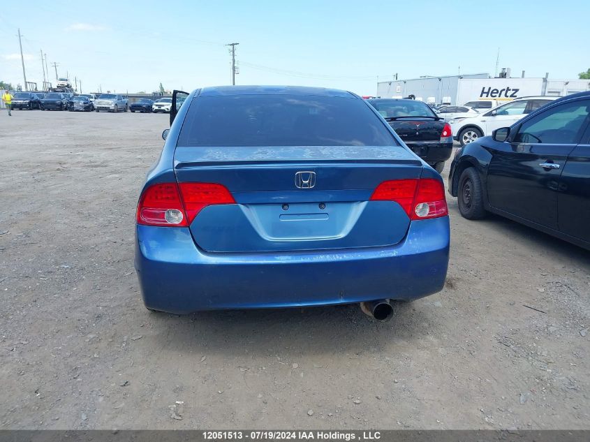 2008 Honda Civic Lx VIN: 2HGFA15518H007677 Lot: 12051513