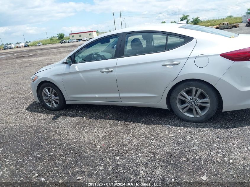 2018 Hyundai Elantra Sel/Value/Limited VIN: KMHD84LF2JU541882 Lot: 12051523