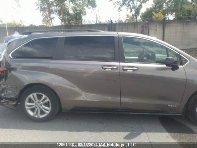 2021 Toyota Sienna Xse 7-Passenger VIN: 5TDGSKFC3MS037536 Lot: 12051538