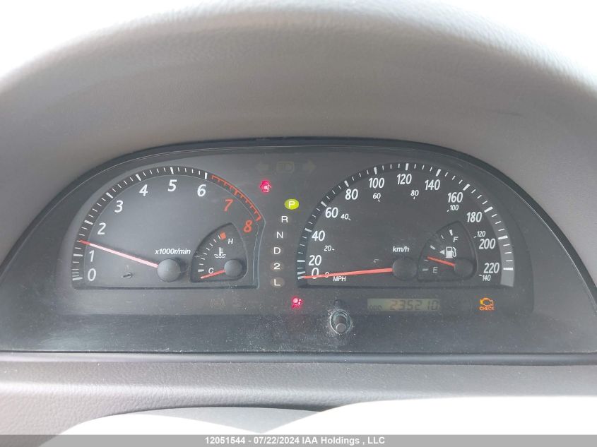 2003 Toyota Camry Le/Xle VIN: JTDBF32K130118263 Lot: 12051544