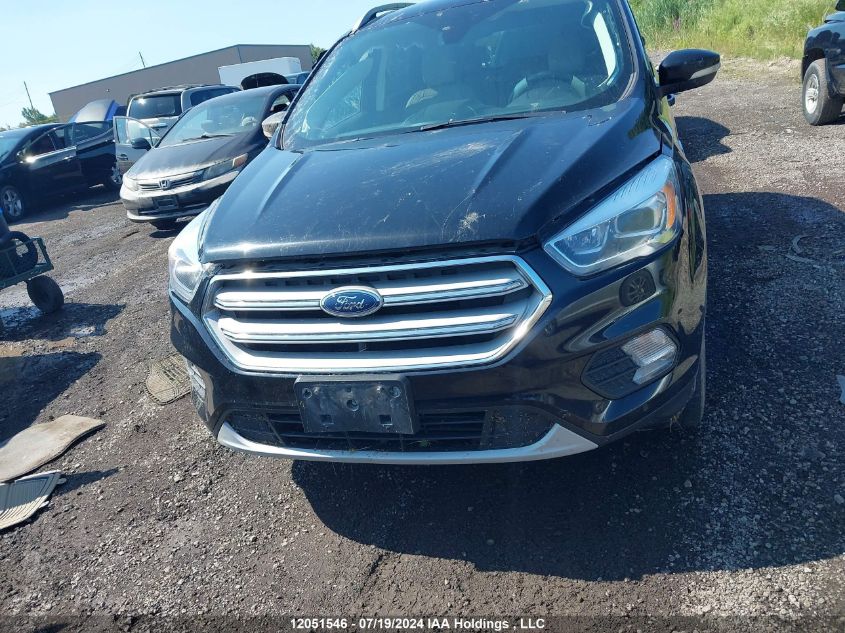 2018 Ford Escape Titanium VIN: 1FMCU9J96JUC41800 Lot: 12051546