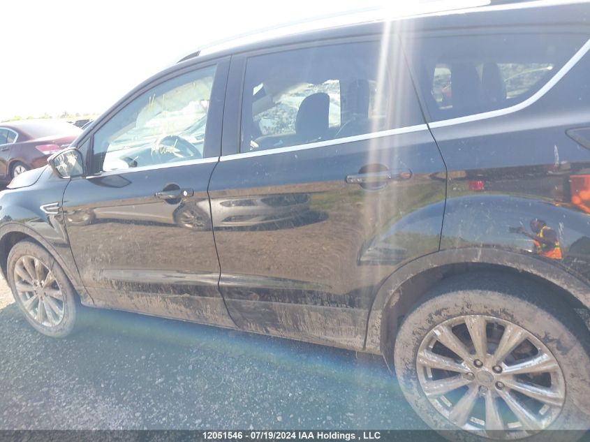 2018 Ford Escape Titanium VIN: 1FMCU9J96JUC41800 Lot: 12051546