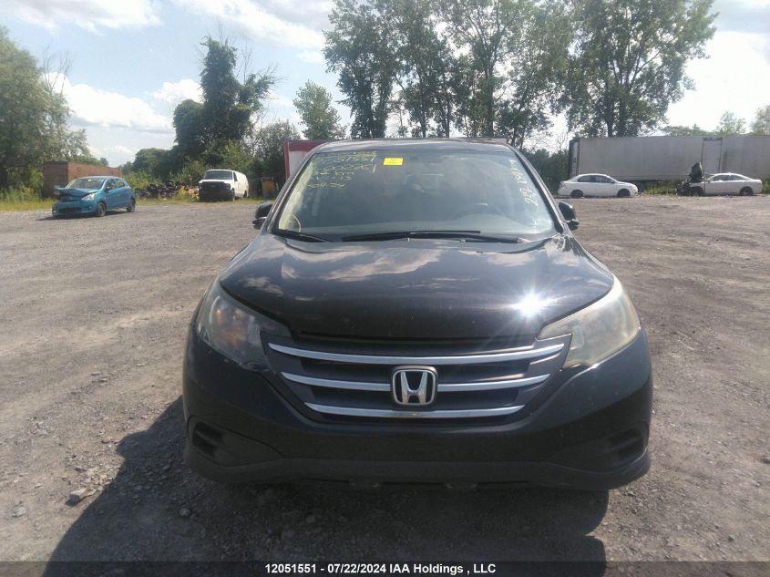 2013 Honda Cr-V Lx VIN: 2HKRM3H38DH002261 Lot: 12051551