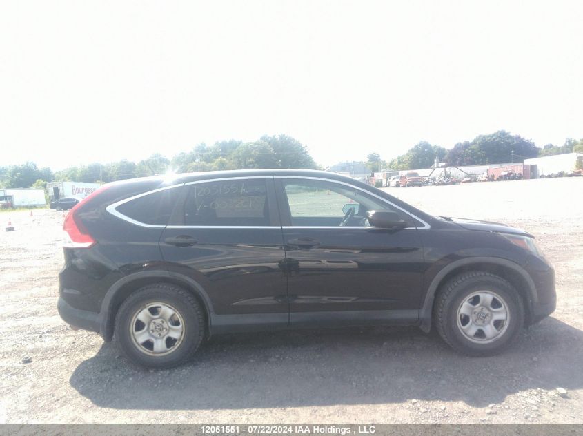 2013 Honda Cr-V Lx VIN: 2HKRM3H38DH002261 Lot: 12051551