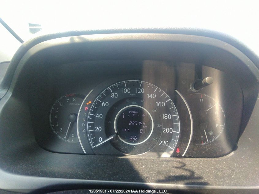 2013 Honda Cr-V Lx VIN: 2HKRM3H38DH002261 Lot: 12051551