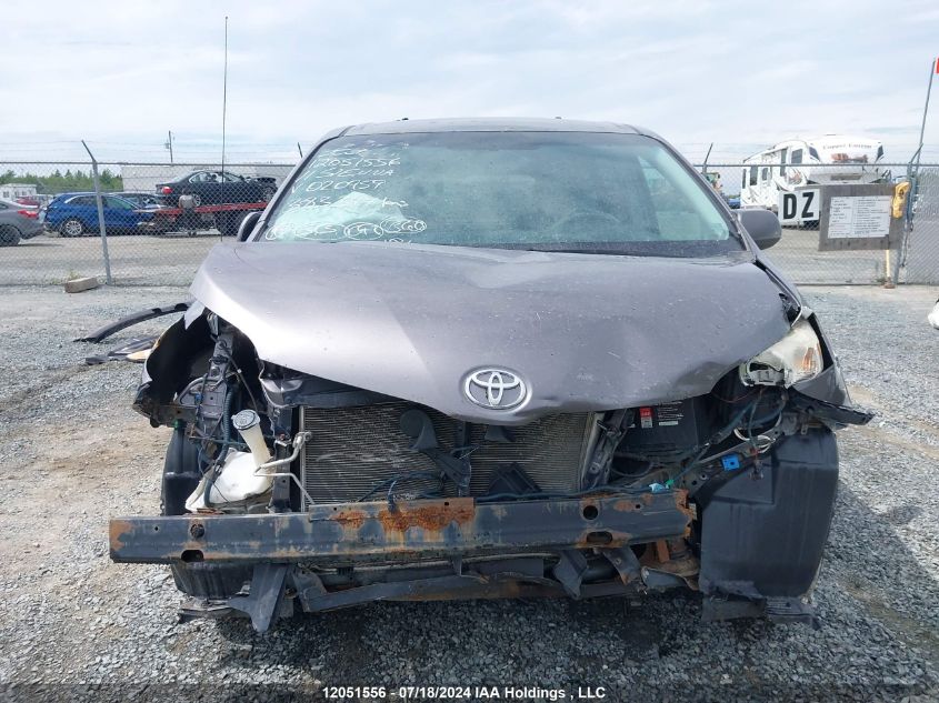 2011 Toyota Sienna VIN: 5TDZK3DC3BS020959 Lot: 12051556