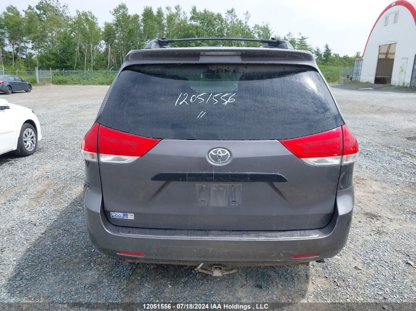 2011 Toyota Sienna VIN: 5TDZK3DC3BS020959 Lot: 12051556