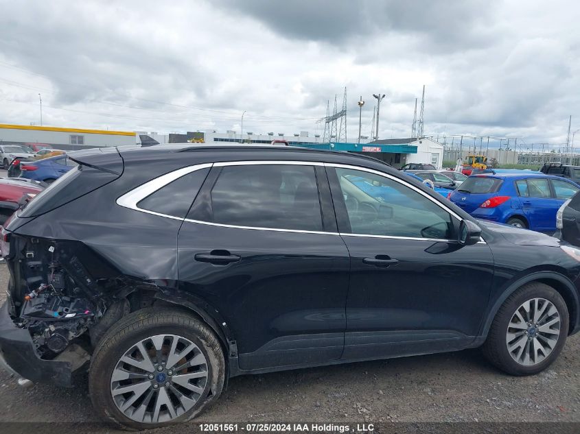 2020 Ford Escape Titanium Hybrid VIN: 1FMCU9DZ5LUA87465 Lot: 12051561