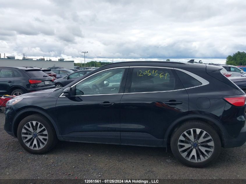 2020 Ford Escape Titanium Hybrid VIN: 1FMCU9DZ5LUA87465 Lot: 12051561