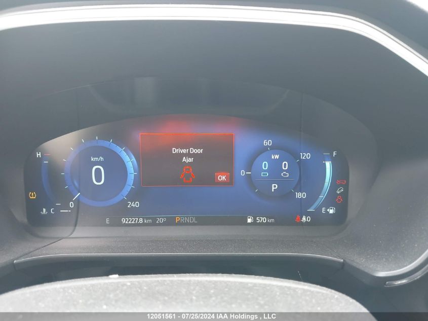 2020 Ford Escape Titanium Hybrid VIN: 1FMCU9DZ5LUA87465 Lot: 12051561