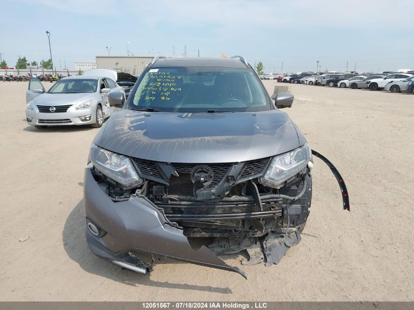 2016 Nissan Rogue VIN: 5N1AT2MV9GC762440 Lot: 12051567