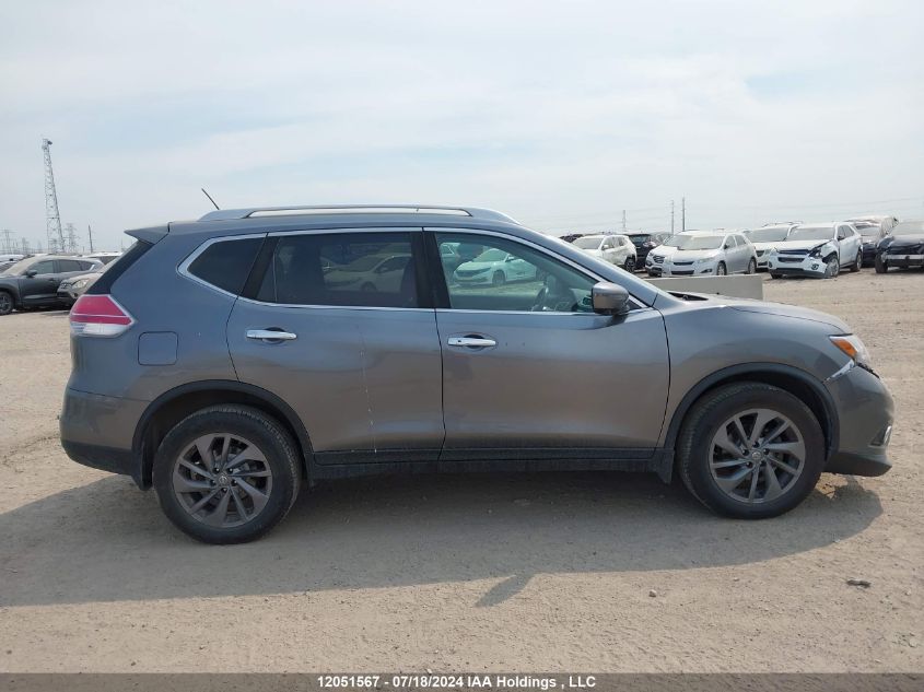 2016 Nissan Rogue VIN: 5N1AT2MV9GC762440 Lot: 12051567