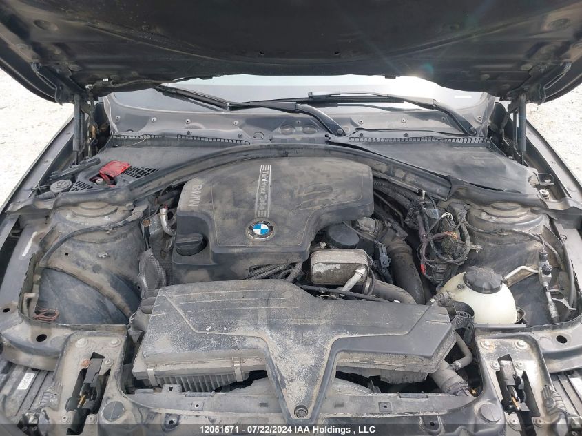 2012 BMW 3 Series VIN: WBA3A5C54CF257675 Lot: 12051571