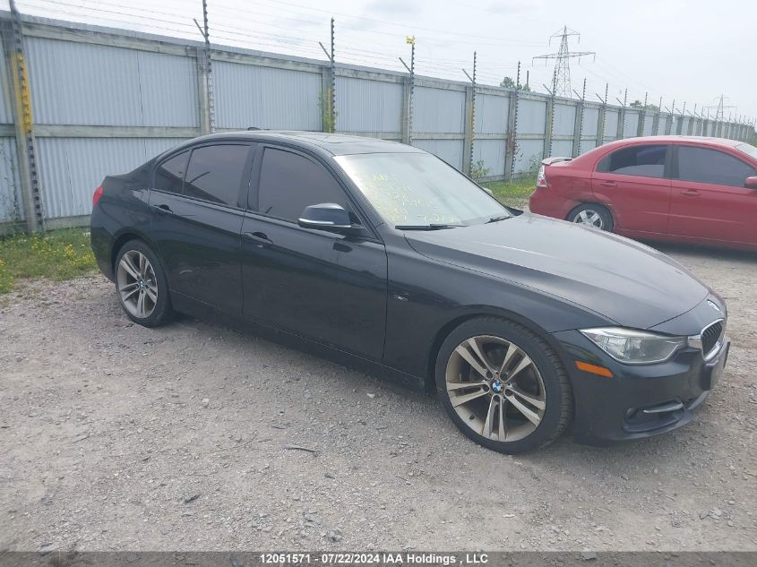 2012 BMW 3 Series VIN: WBA3A5C54CF257675 Lot: 12051571