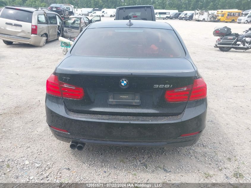 2012 BMW 3 Series VIN: WBA3A5C54CF257675 Lot: 12051571