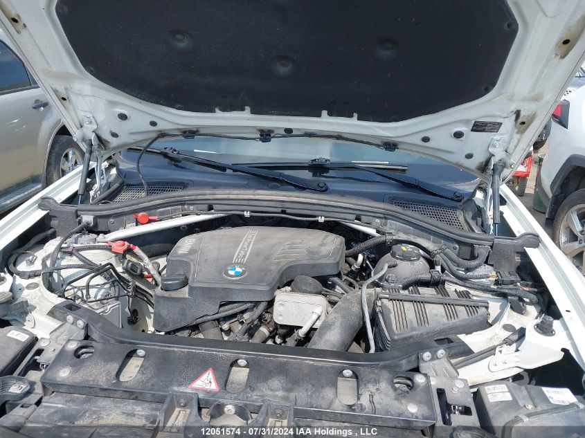 2015 BMW X3 xDrive28I VIN: 5UXWX9C50F0D48795 Lot: 12051574