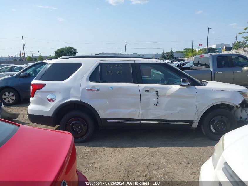 2016 Ford Explorer Xlt VIN: 1FM5K7D86GGA53727 Lot: 12051581