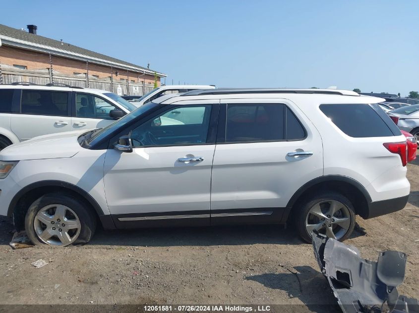 2016 Ford Explorer Xlt VIN: 1FM5K7D86GGA53727 Lot: 12051581