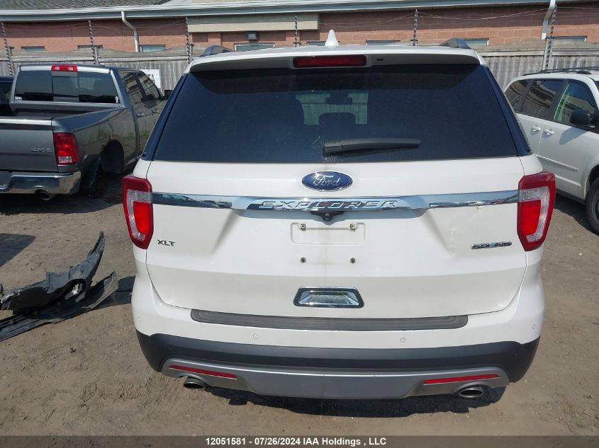 2016 Ford Explorer Xlt VIN: 1FM5K7D86GGA53727 Lot: 12051581