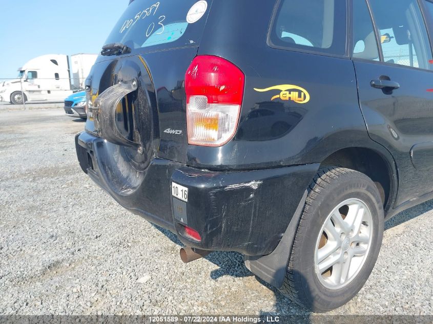 2003 Toyota Rav4 VIN: JTEHH20V136076326 Lot: 12051589