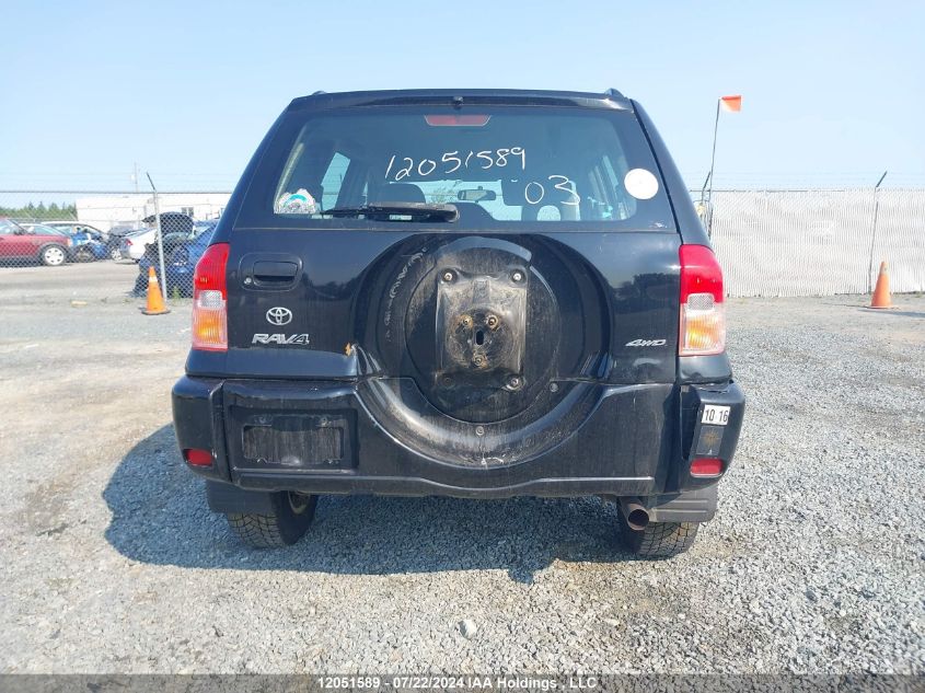 2003 Toyota Rav4 VIN: JTEHH20V136076326 Lot: 12051589