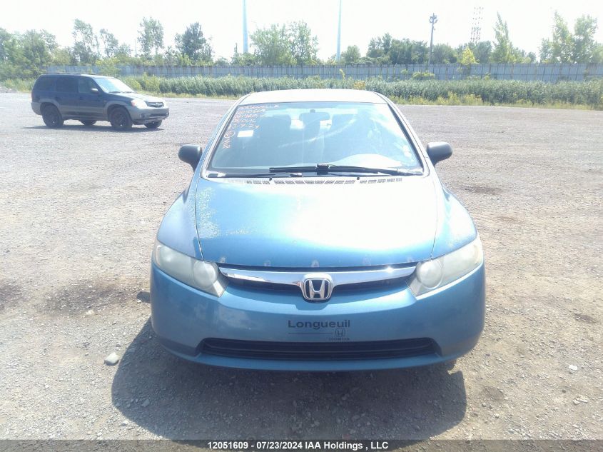 2008 Honda Civic Dx-G VIN: 2HGFA15488H021468 Lot: 12051609