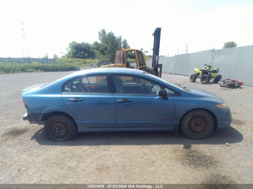 2008 Honda Civic Dx-G VIN: 2HGFA15488H021468 Lot: 12051609