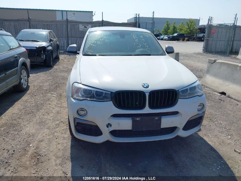 2018 BMW X4 xDrivem40I VIN: 5UXXW7C5XJ0W63721 Lot: 12051616