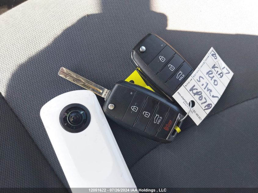 2017 Kia Rio VIN: KNADN4A38H6111940 Lot: 12051622