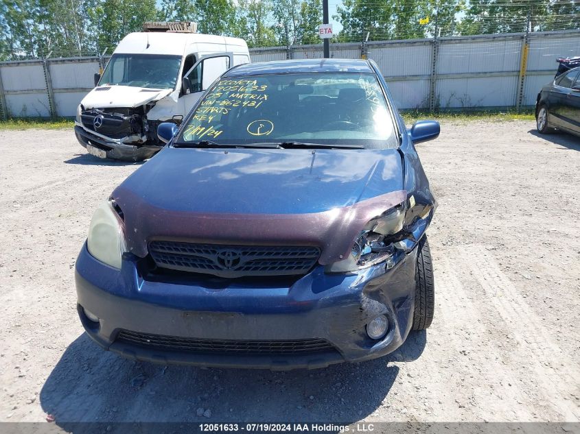 2005 Toyota Matrix Xr VIN: 2T1KR32E95C862431 Lot: 12051633