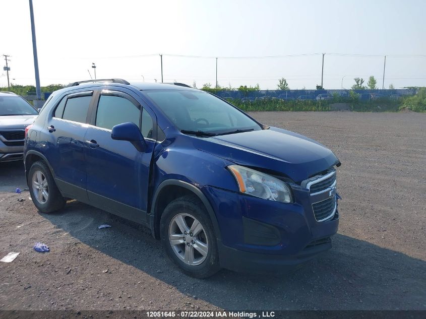 2015 Chevrolet Trax 1Lt VIN: 3GNCJRSB6FL127951 Lot: 12051645