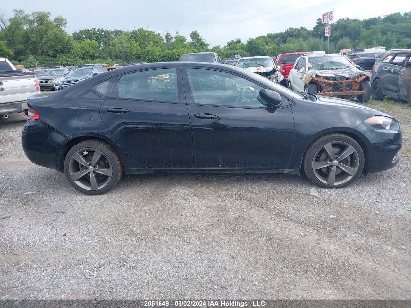 2014 Dodge Dart Gt VIN: 1C3CDFEB7ED826783 Lot: 12051649