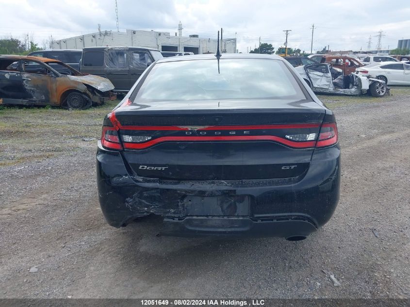 2014 Dodge Dart Gt VIN: 1C3CDFEB7ED826783 Lot: 12051649